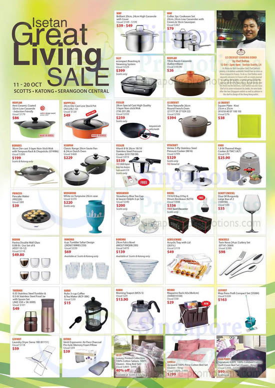 Isetan Cookware Great 7 Oct 2013