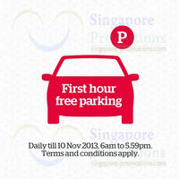Featured image for (EXPIRED) Jem FREE First Hour Parking Promo 2 Oct – 10 Nov 2013