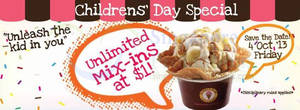 Featured image for (EXPIRED) Marble Slab Creamery $1 Unlimited Mix-In Promo 4 Oct 2013