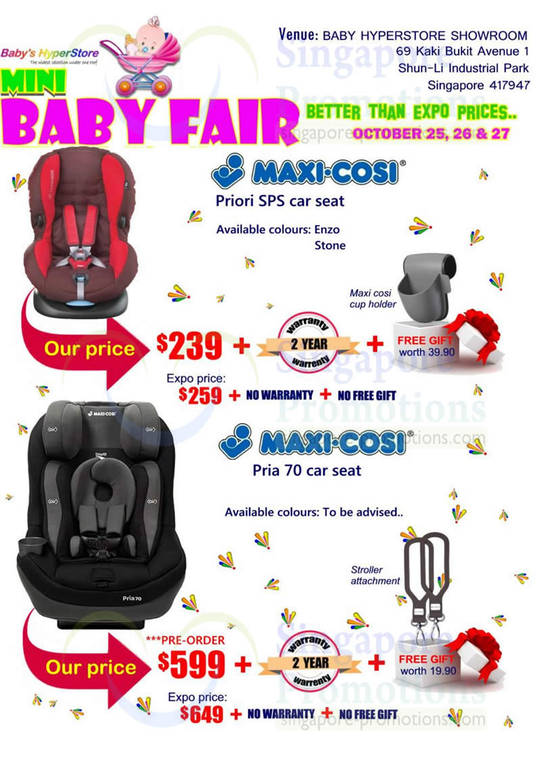 Maxi-Cosi Priori SPS Car Seat, Pria 70 Car Seat