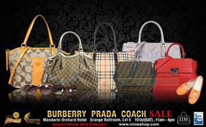 Featured image for Nimeshop Branded Handbags Sale Up To 70% Off @ Mandarin Orchard Hotel 19 Oct 2013