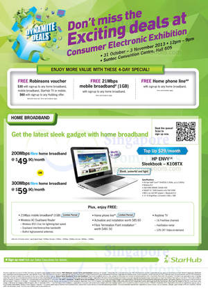 Featured image for (EXPIRED) Starhub CEE 2013 Smartphones, Tablets, Cable TV & Mobile/Home Broadband Offers 31 Oct – 3 Nov 2013
