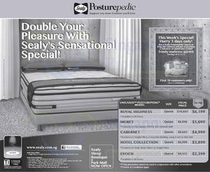 Featured image for Sealy Posturepedic Mattress Offers 11 Oct 2013