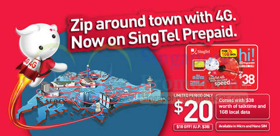 Singtel Prepaid Hi Card 4G