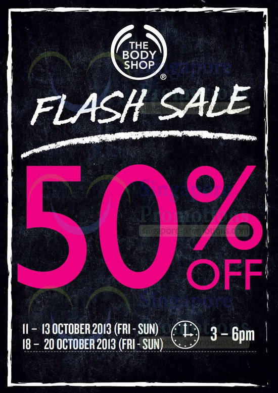 The Body Shop 11 Oct 2013