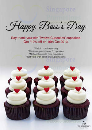 Featured image for (EXPIRED) Twelve Cupcakes 10% Off One Day Promo 16 Oct 2013