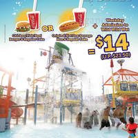 Featured image for Wild Wild Wet $14 Ticket & Meal Weekday Student Promo 29 Oct 2013