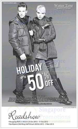 Featured image for (EXPIRED) Winter Time Up To 50% OFF Holiday Special 25 Oct 2013