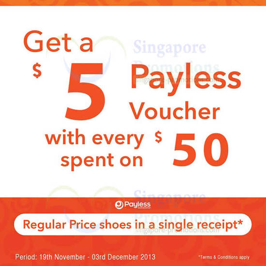 19 Nov FREE 5 Dollar Voucher With 50 Dollar Spent