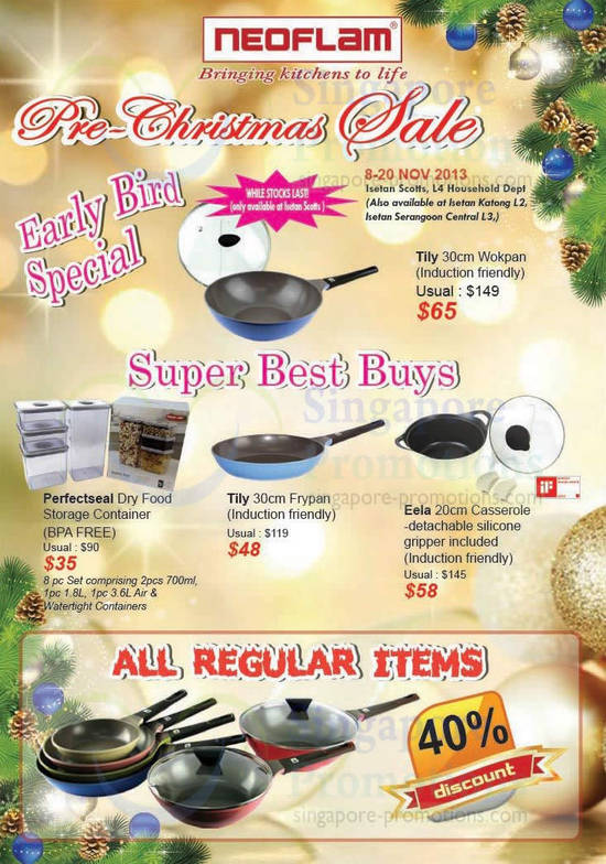 40 Percent Off, Pans, Storage Container, Casserole