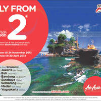 Featured image for (EXPIRED) Air Asia Promotion Air Fares 20 – 24 Nov 2013