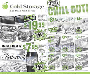 Featured image for (EXPIRED) Cold Storage Ben & Jerry’s, Magnum & Other Grocery Offers 15 – 20 Nov 2013