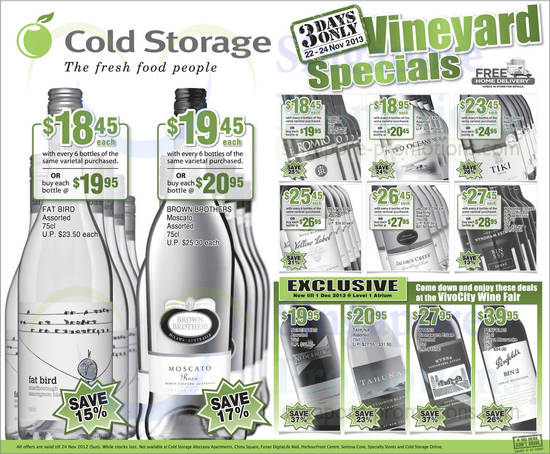 Cold Storage 22 Nov 2013