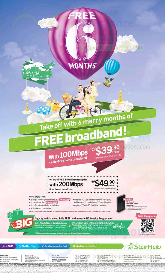 Fibre Broadband 100mbps 39.90, Free 6 Months, 200mbps 49.90