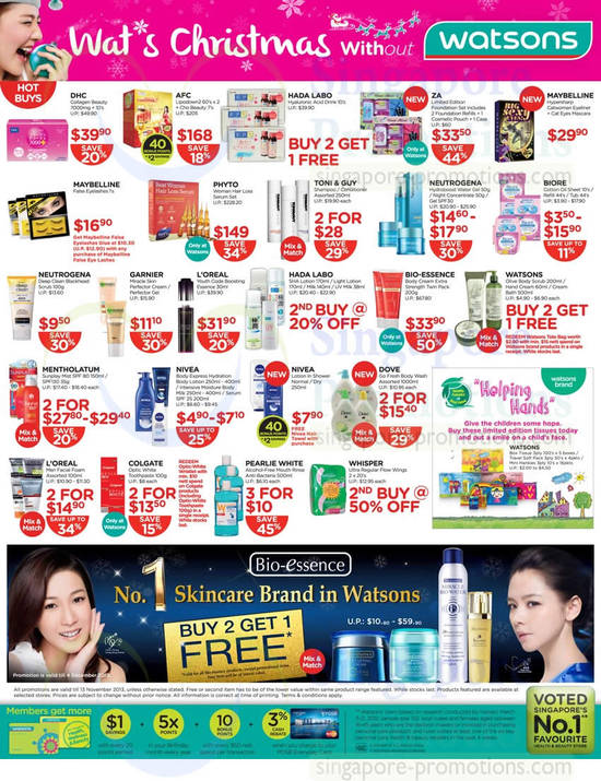 Hot Buys, Bio-Essence Buy 2 Get 1 Free, DHC Collagen Beauty, Phyto Woman Hair Loss Serum Set, Loreal Youth Code Boosting Essence