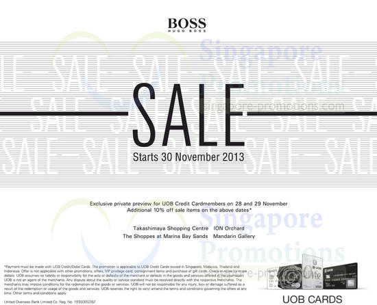 Hugo Boss 28 Nov 2013