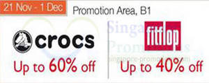 Featured image for (EXPIRED) Isetan Crocs & FitFlop Footwear Up To 60% OFF Promo @ Isetan Orchard 21 Nov – 1 Dec 2013