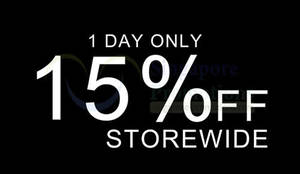 Featured image for (EXPIRED) MDS Collections 15% OFF Storewide Promo 2 Nov 2013