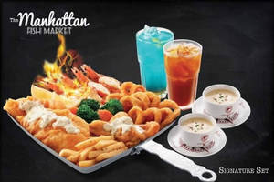 Featured image for (EXPIRED) Manhattan Fish Market 46% Off Flaming Seafood Platter Combo Meal 19 Nov 2013