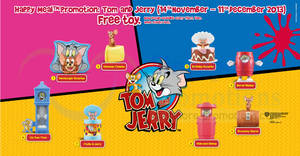 Featured image for McDonald’s FREE Tom & Jerry Toy With Happy Meal 14 Nov – 11 Dec 2013