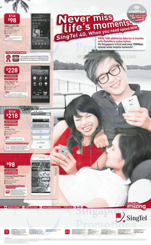 Featured image for (EXPIRED) Singtel Smartphones, Tablets, Home / Mobile Broadband & Mio TV Offers 9 – 15 Nov 2013