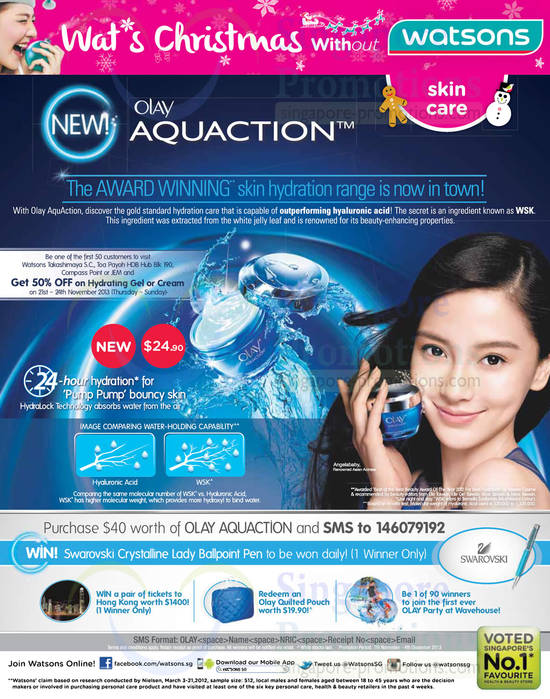 Olay Aquaction Skincare