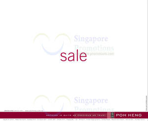 Featured image for (EXPIRED) Poh Heng Jewellery Diamond & Gem SALE 15 – 24 Nov 2013