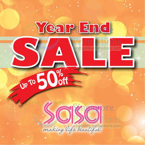 Featured image for (EXPIRED) SaSa Up To 50% OFF Year End SALE 5 Nov 2013