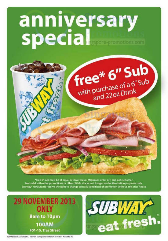 Subway 29 Nov 2013