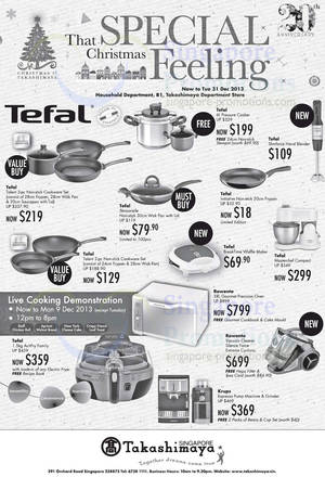 Featured image for (EXPIRED) Takashimaya Kitchenware Offers 28 Nov – 31 Dec 2013