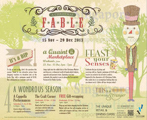 Featured image for (EXPIRED) Triple One Somerset Christmas Fable Promotions & Activities 15 Nov – 29 Dec 2013