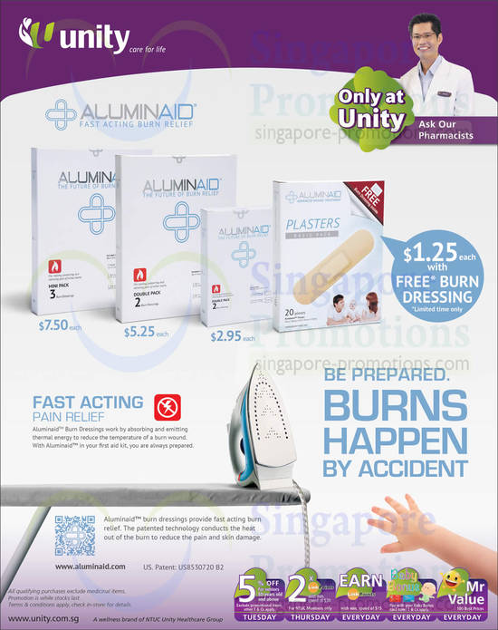 17 Jan Aluminaid Burn Relief