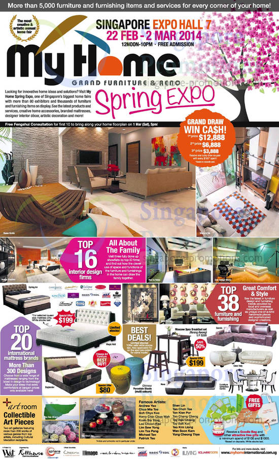 23 Feb Lucky Draw, Interior Design, Mattress Brands, Furniture, Best Deals, Art Pieces