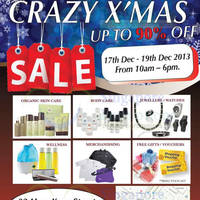 Featured image for (EXPIRED) Amega Up To 90% OFF Branded Xmas SALE @ 32 Hongkong Street 17 – 19 Dec 2013