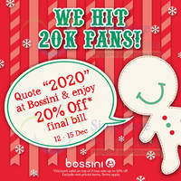 Featured image for (EXPIRED) Bossini 20% OFF Storewide Password Coupon Code 12 – 15 Dec 2013
