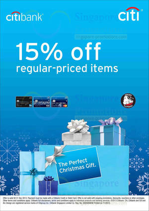 Featured image for (EXPIRED) Choco Express 15% OFF Storewide For Citibank Cardmembers 16 – 31 Dec 2013