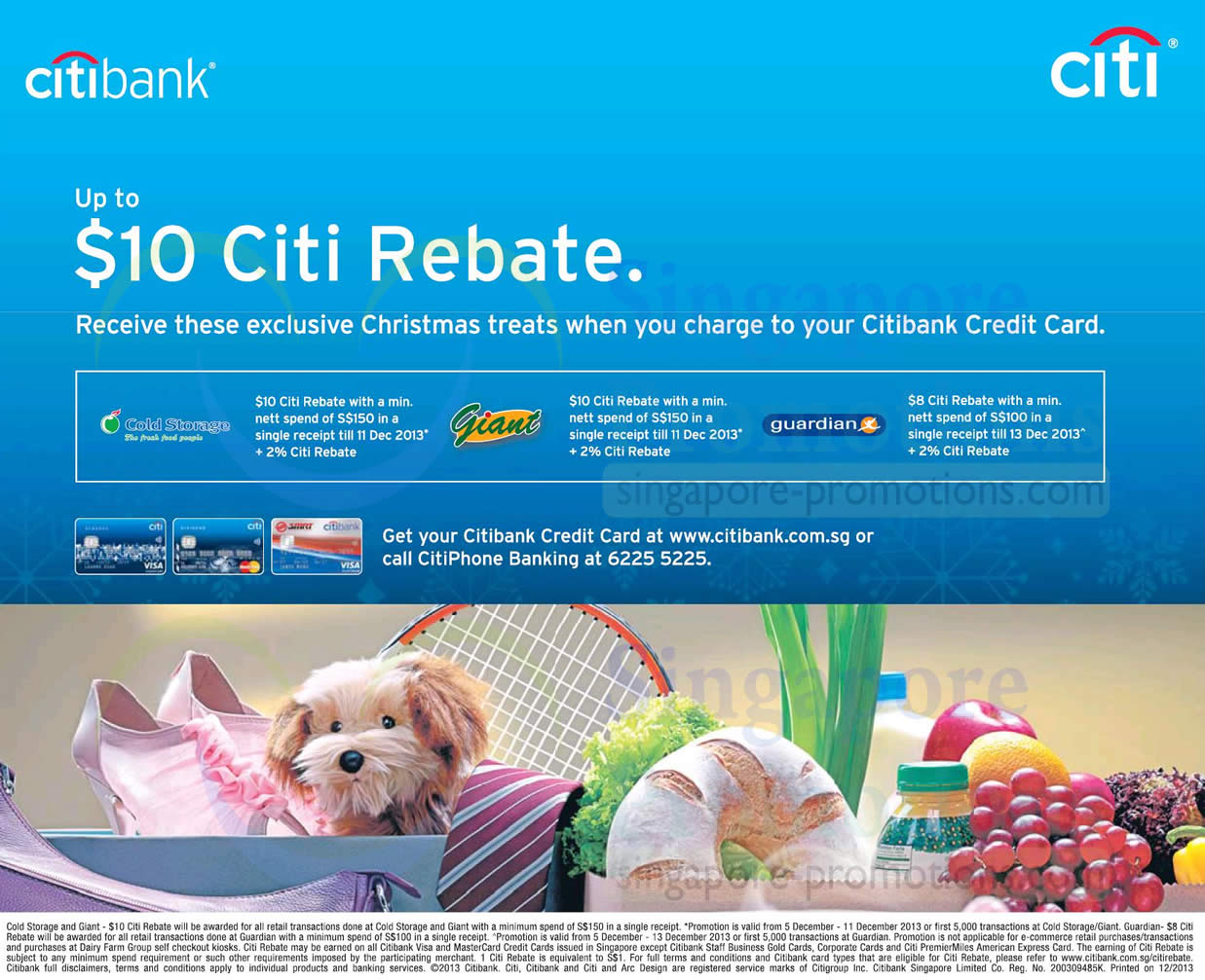 Citibank Up To 10 Citi Rebate Cold Storage Giant Guardian 5 13 
