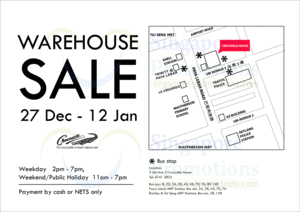 Featured image for (EXPIRED) Crocodile Up To 80% OFF Warehouse SALE 27 Dec 2013 – 12 Jan 2014