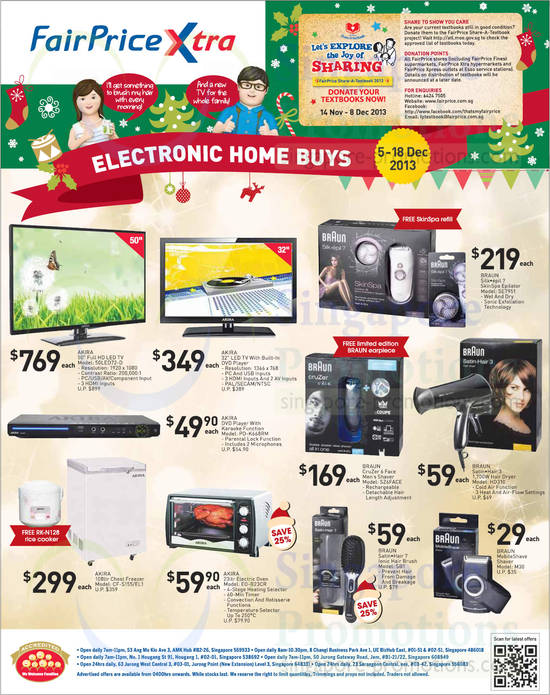 Electronic Home Buys TVs, Epilator, Shavers, Hair Dryer, Oven, Freezer, Hair Brush, Akira, Braun