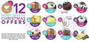 Featured image for Emicakes Daily Deal Christmas Promo Offers @ Islandwide 1 – 12 Dec 2013