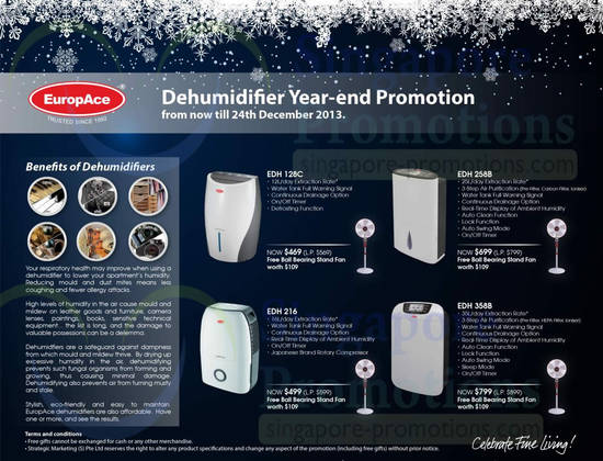 Europace Dehumidifier 12 Dec 2013