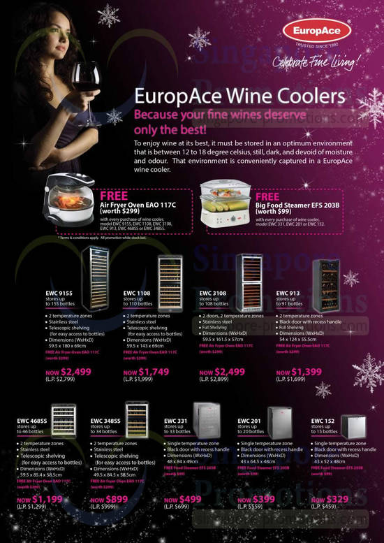 Europace Wine Coolers 12 Dec 2013