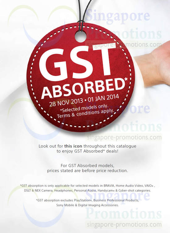 GST Absorbed