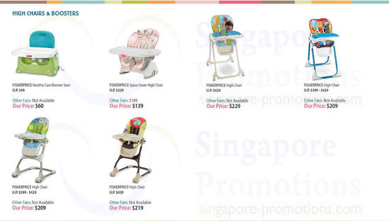 High Chairs n Boosters