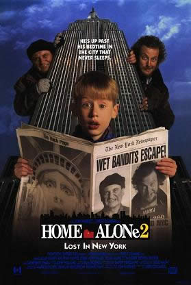 Featured image for Home Alone 2 Lost In New York @ Channel 5 445pm 25 Dec 2013