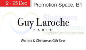 Featured image for (EXPIRED) Isetan Guy Laroche Gift Sets Offers @ Isetan Orchard 12 – 25 Dec 2013