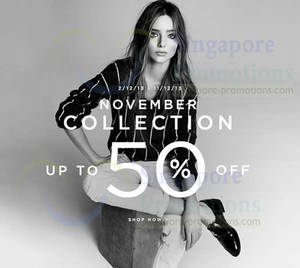 Featured image for (EXPIRED) Mango Up To 50% OFF November Collection Promo 2 – 11 Dec 2013