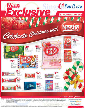 Featured image for (EXPIRED) Kit Kat Chocolates Promo Offers @ NTUC FairPrice 20 Dec 2013 – 31 Jan 2014