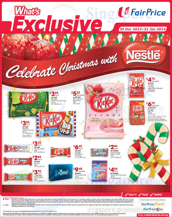 NTUC Fairprice 20 Dec 2013