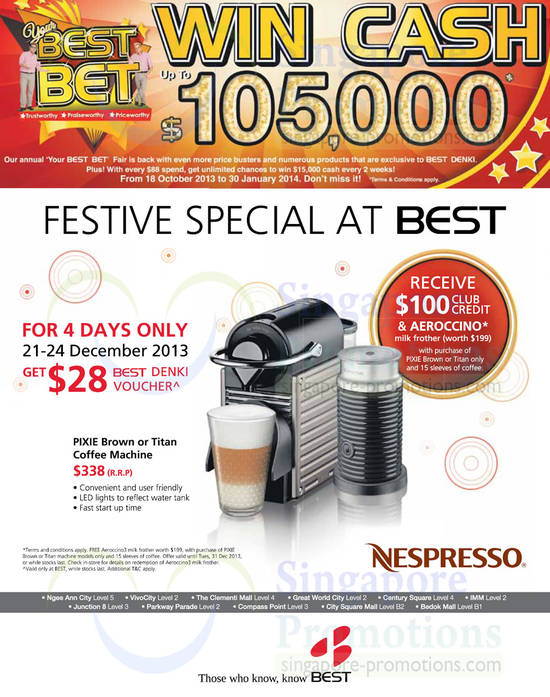 Nespresso Coffee Machine